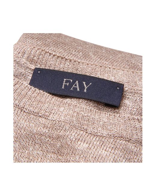 Pullover Fay pour homme en coloris Brown