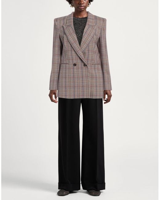 Blazer di Manila Grace in Brown