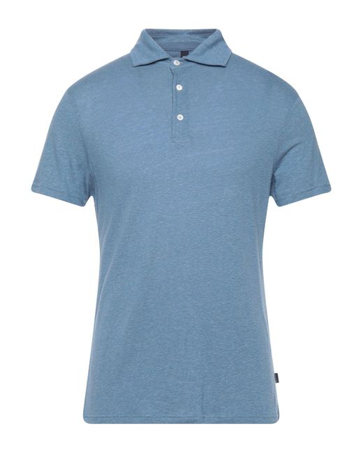 04651/A TRIP IN A BAG Blue Polo Shirt for men