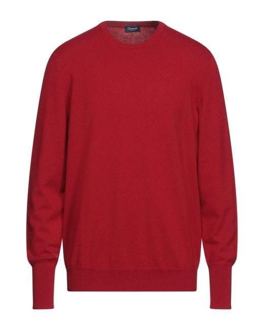 Pullover Drumohr pour homme en coloris Red