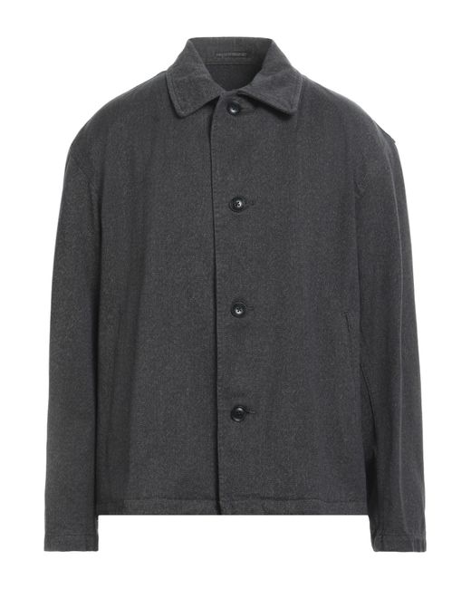 Yohji Yamamoto Gray Jacket for men