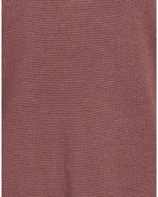 Alpha Studio Purple Turtleneck Wool, Tencel