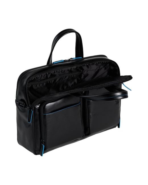 Piquadro Black Handbag for men