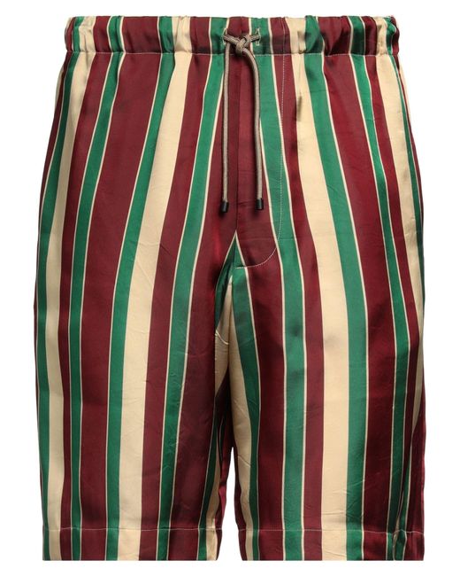 Dries Van Noten Red Shorts & Bermuda Shorts for men