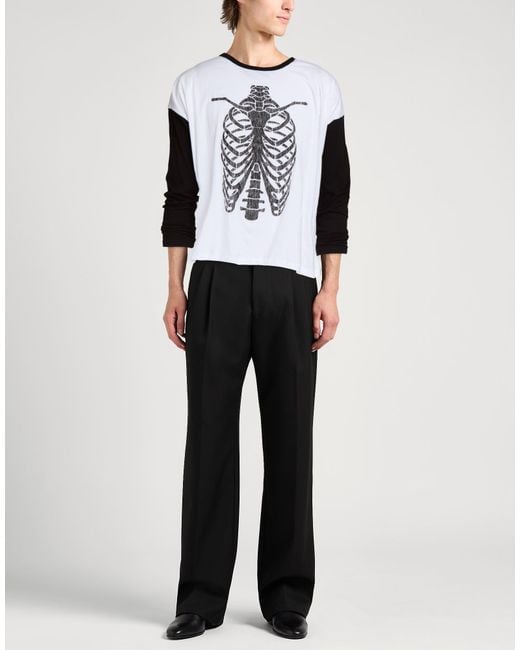 Camiseta Second Layer de hombre de color White