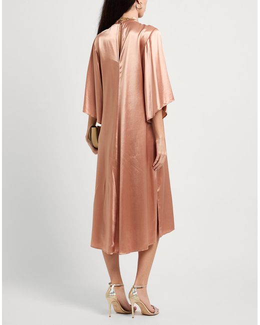 Forte Forte Pink Midi-Kleid