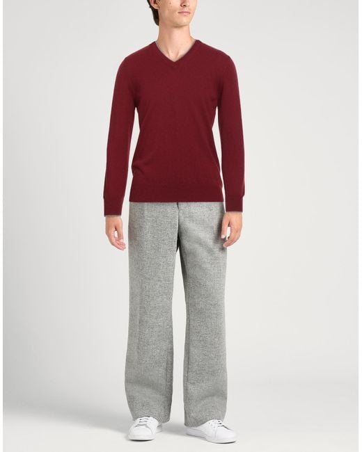 Gran Sasso Red Sweaters for men