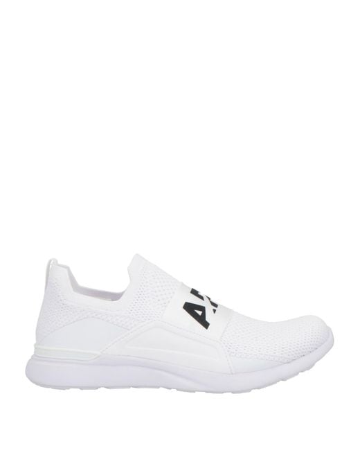 Athletic Propulsion Labs White Sneakers Textile Fibers