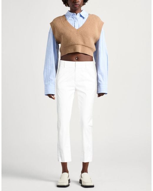 Dondup White Pants