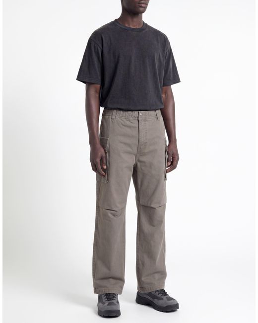 Replay Gray Pants Cotton for men