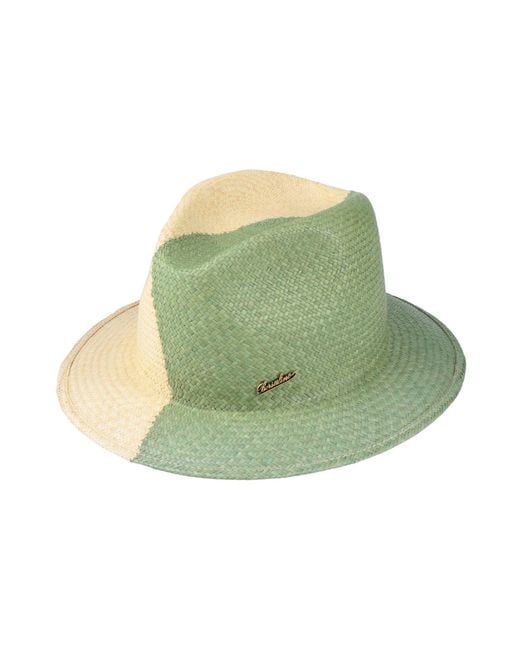 Borsalino Green Hat for men