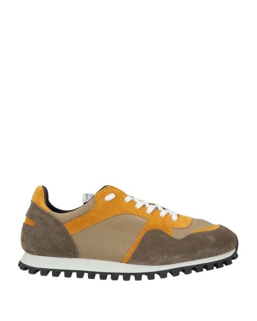 Spalwart Multicolor Sneakers Leather, Textile Fibers for men