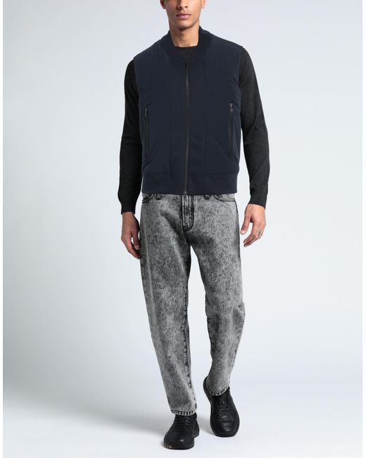Emporio Armani Blue Gilet for men