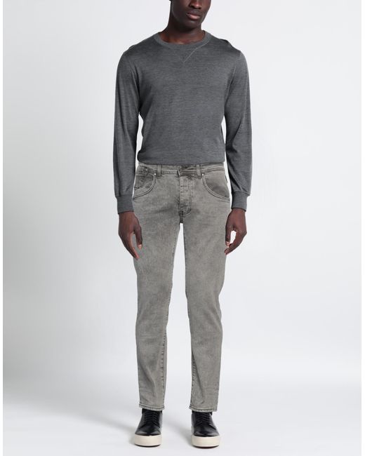 Pantaloni Jeans di Absolut Joy in Gray da Uomo