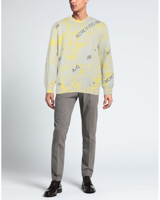 Pullover A_COLD_WALL* de hombre de color Yellow