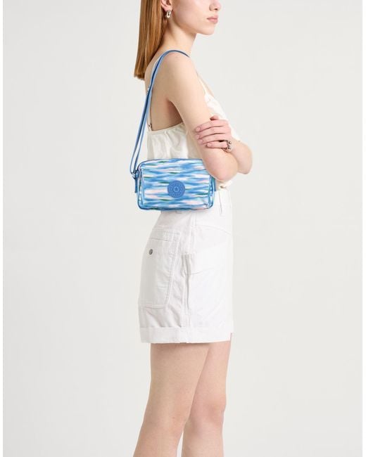 Kipling Blue Shoulder Bag Polyester