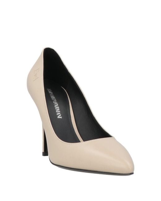 Emporio Armani White Pumps