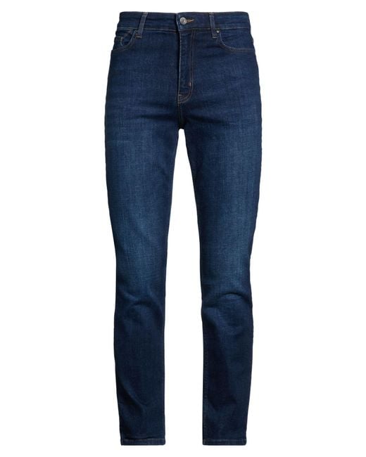 Karl Lagerfeld Blue Jeans Cotton, Elastomultiester, Elastane for men