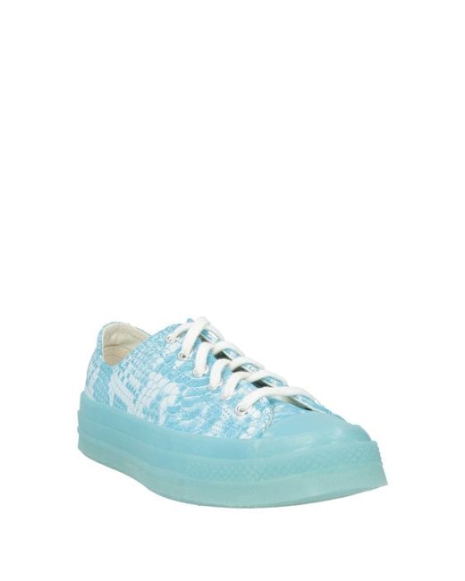 Converse Blue Azure Sneakers Leather
