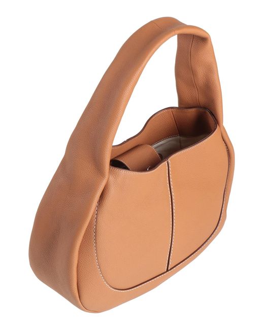 Tod's Brown Handbag Leather