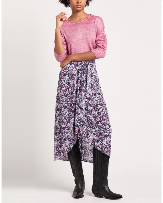 Isabel Marant Purple Midi Skirt