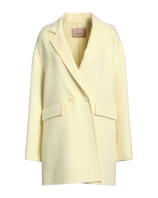 Abrigo Twinset de color Metallic