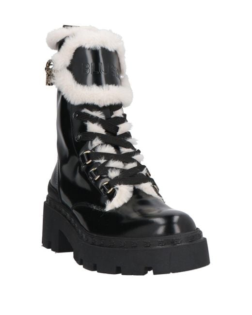 Blugirl Blumarine Black Ankle Boots