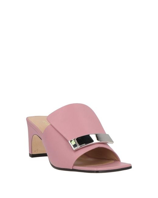 Sergio Rossi Pink Sandals
