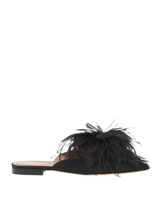 Alberta Ferretti Black Mules & Clogs