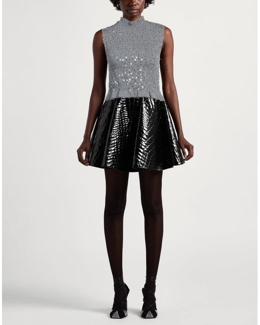 Sandro Gray Top Viscose, Elastane, Polyester