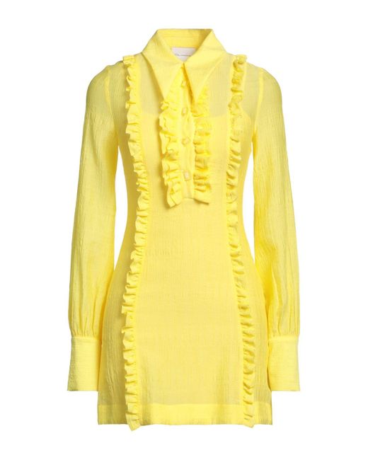 Alice McCALL Yellow Short Dress