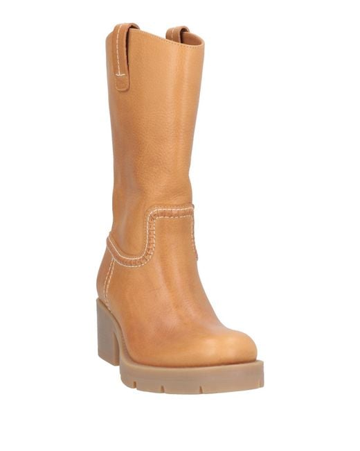 Chloé White Ankle Boots