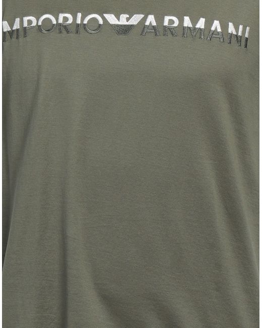 Camiseta Emporio Armani de hombre de color Green
