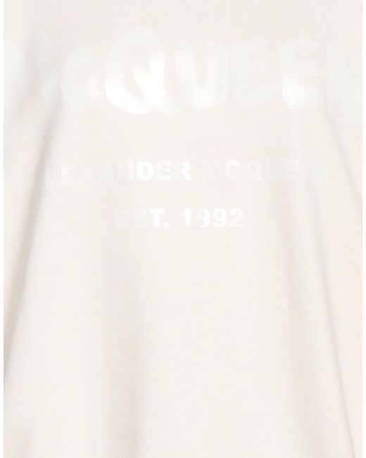 McQueen White Sweatshirt