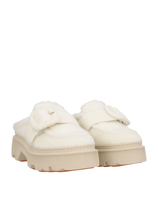 Santoni Natural Mules & Clogs