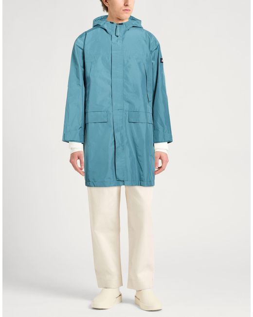 Aigle Blue Overcoat & Trench Coat for men
