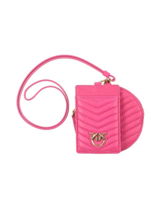 Pinko Pink Crossbody Wallet