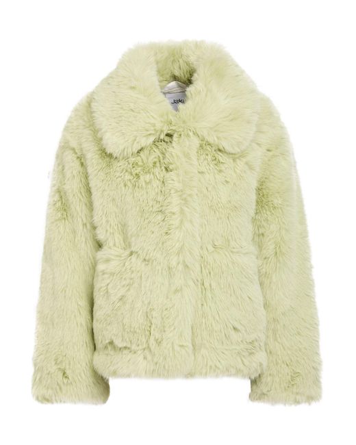 Jakke Yellow Shearling & Teddy