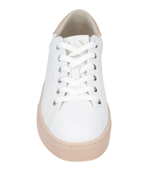 ARMANI EXCHANGE White Trainers