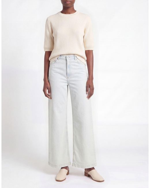 IVY & OAK White Jeans Cotton