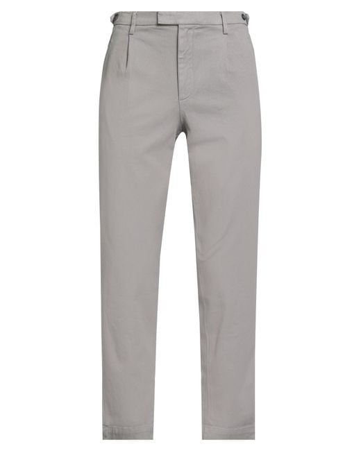 Barena Gray Pants Cotton, Elastane for men
