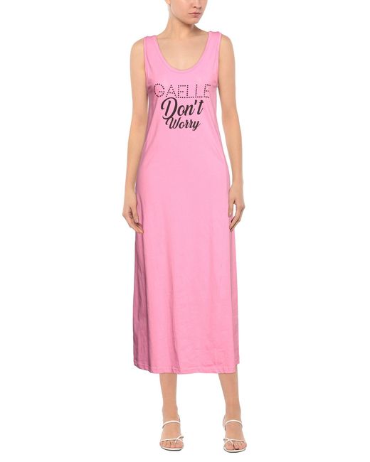 Gaelle Paris Pink Maxi Dress