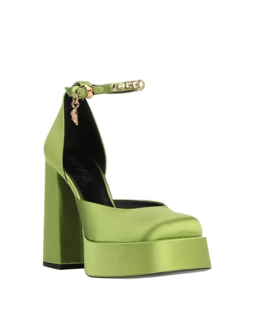 Versace Green Pumps