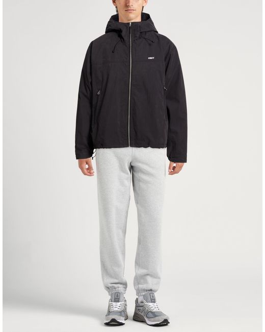 Obey Black Jackets for men