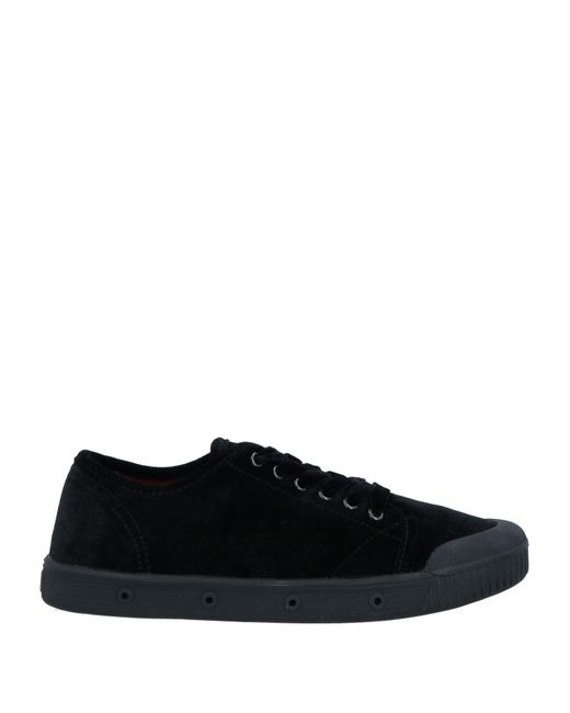 Spring Court Black Trainers