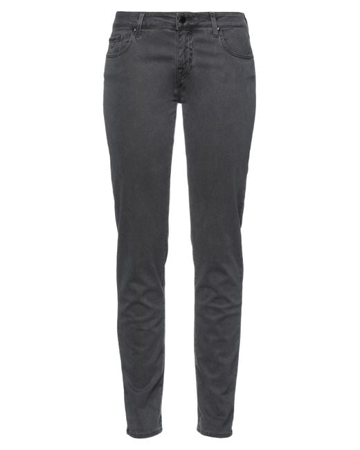 Jacob Cohen Gray Pants Lyocell, Modal, Cotton, Elastomultiester, Elastane