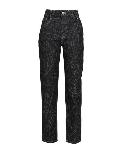 Vivienne Westwood Black Denim Pants
