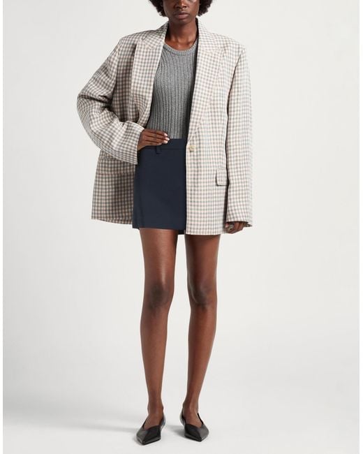 MICHAEL Michael Kors Blue Mini Skirt
