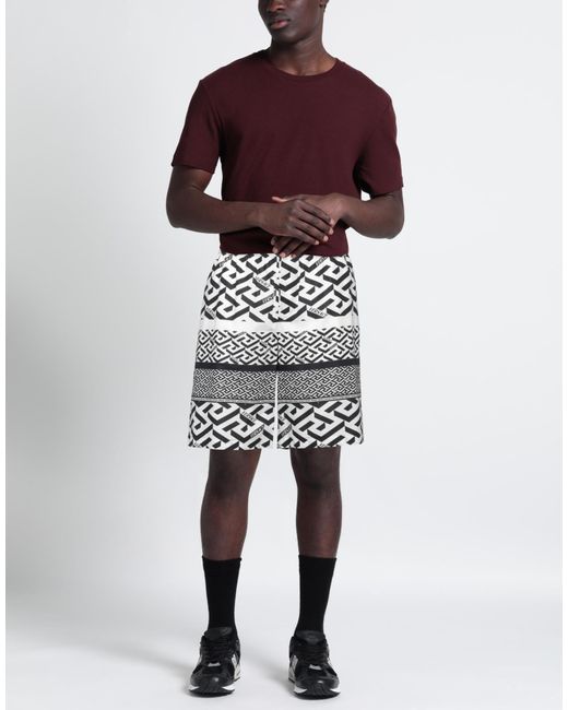Versace Gray Shorts & Bermuda Shorts for men