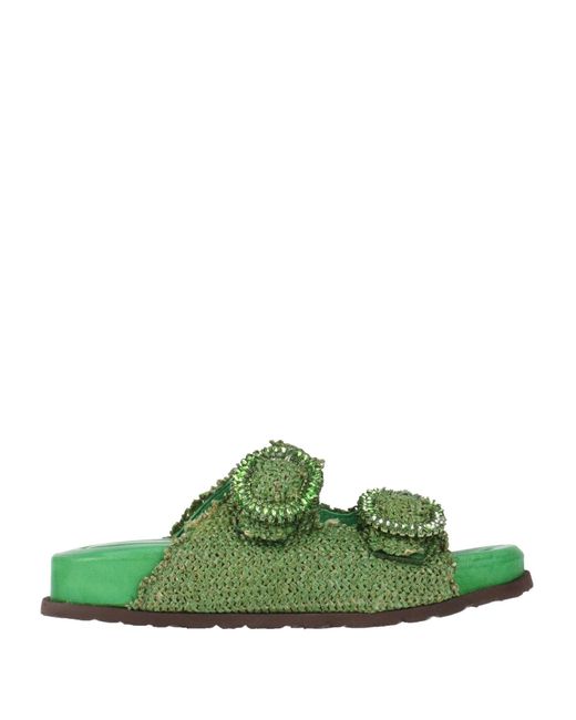 KARIDA Green Sandals